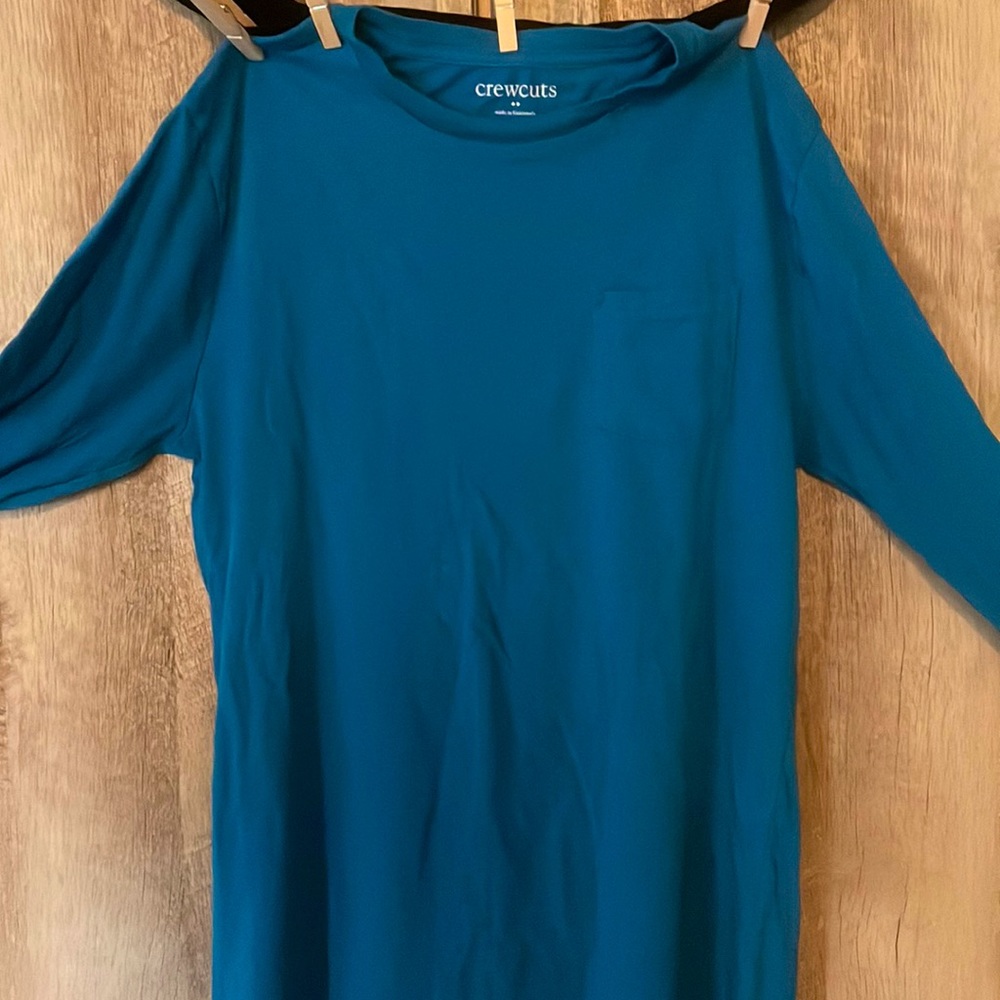 Like New J Crew long sleeve shirt. boys 16 but shirt is UNISEX. *free shipping*
